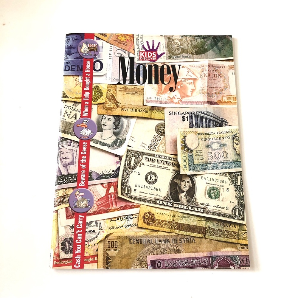 Vintage Y2K Kids Discover Magazine Money Volume 13 Issue 7 July 2003